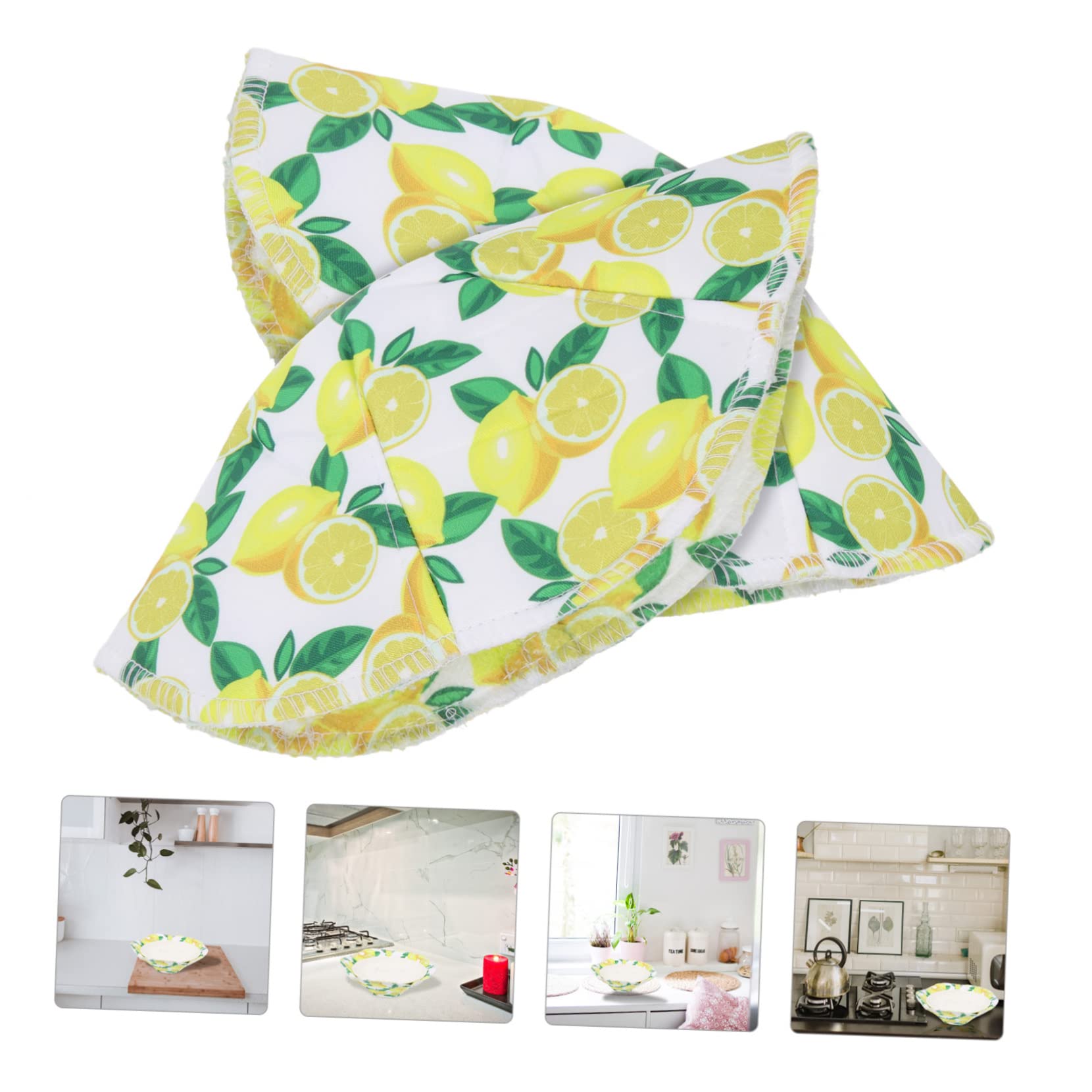 BESTonZON 10pezzi Portabowls Isolanti Per Microonde Protezione Calore Per Cucina Accessori Pratici e Decorativi Per Piatti Caldi