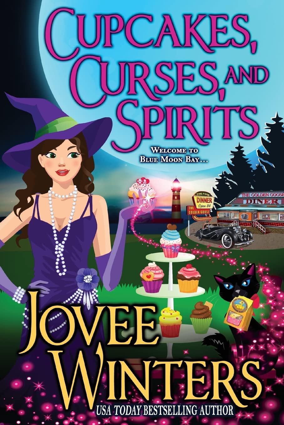Cupcakes, Curses, and Spirits: Volume 3 (Blue Moon Bay)