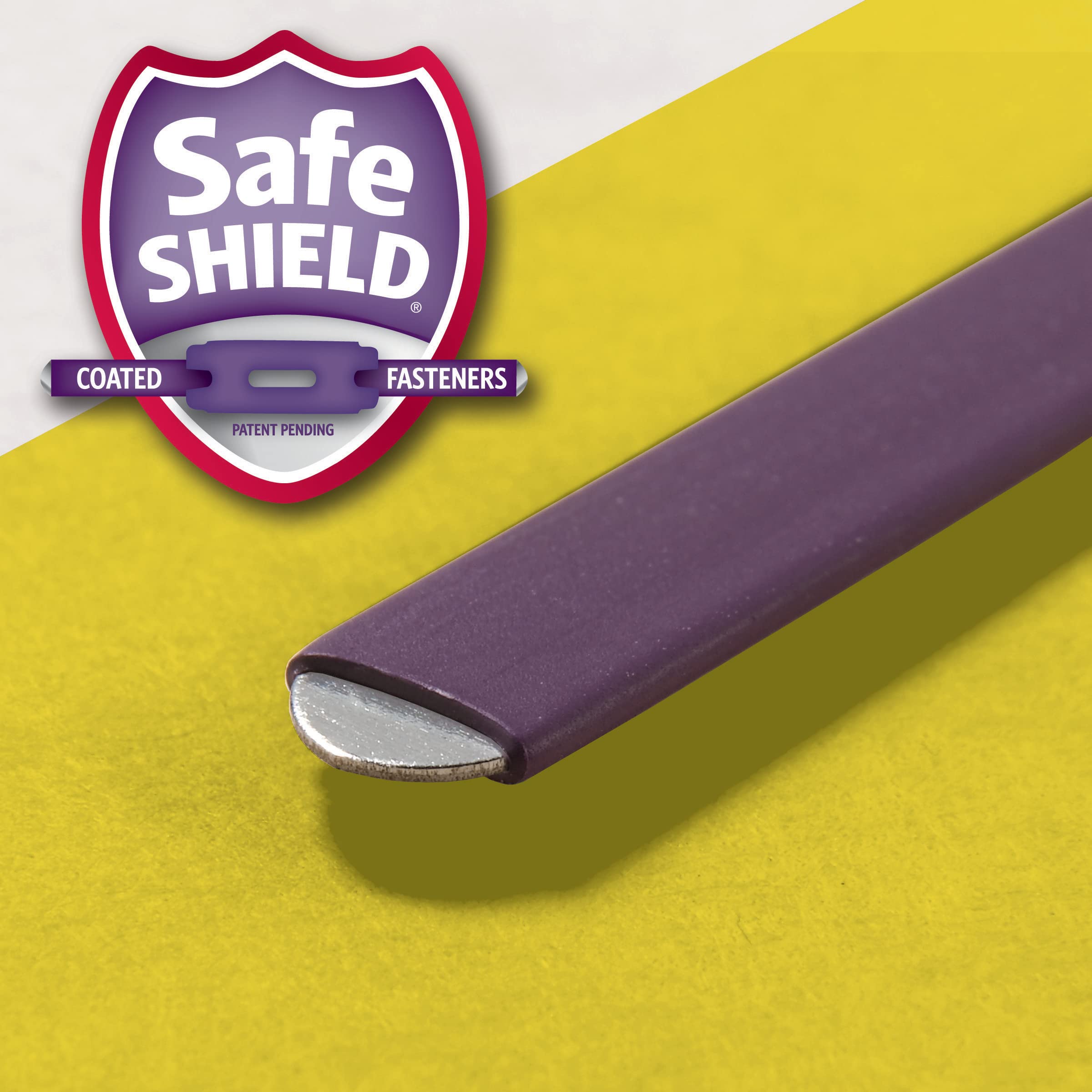 Smead Pressboard Fastener File Folder with SafeSHIELD Fasteners, 2 Fasteners, 1/3-Cut Tab, 2" Expansion, Letter Size, Yellow - Image 2