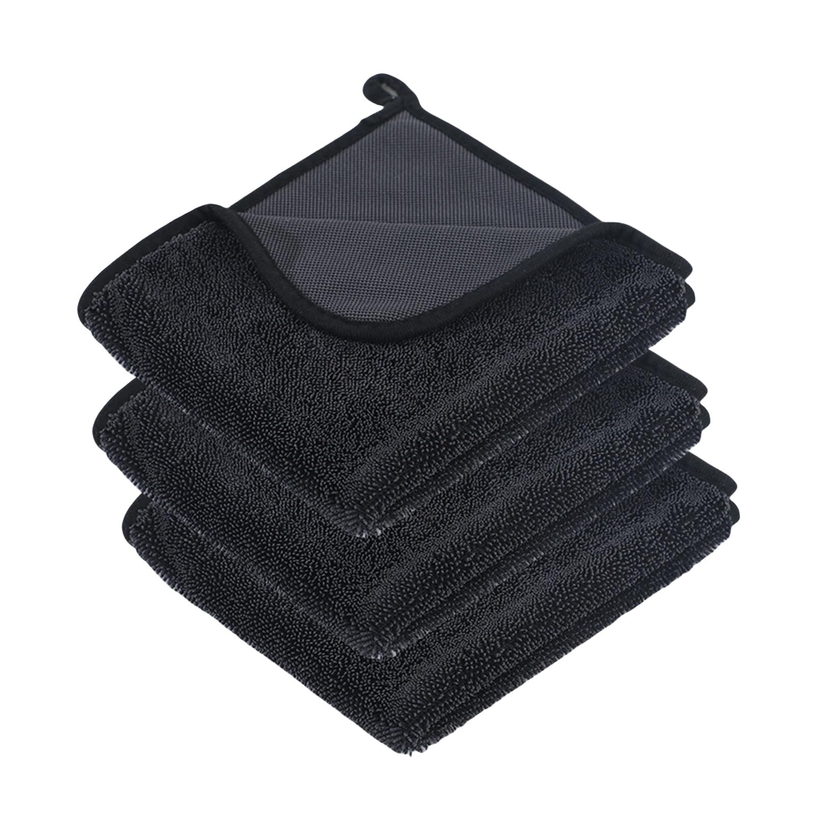 Asciugamani in Microfibra for Auto, Set di 3 Asciugamani AntiGraffio, Super assorbenti, Extra Large, Mega Panno for la Pulizia(60 * 160cm)