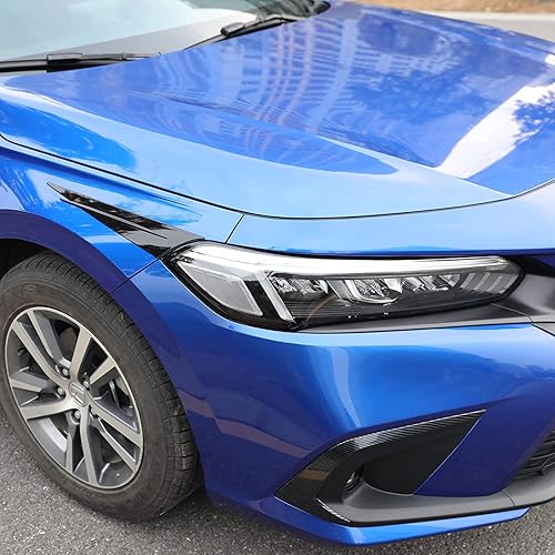 Miniatura 10 de KELEIMAI Accesorios de automóvil para Honda Civic 11 generación 2022 2023, faros delanteros deportivos para automóvil, calcomanías de faros