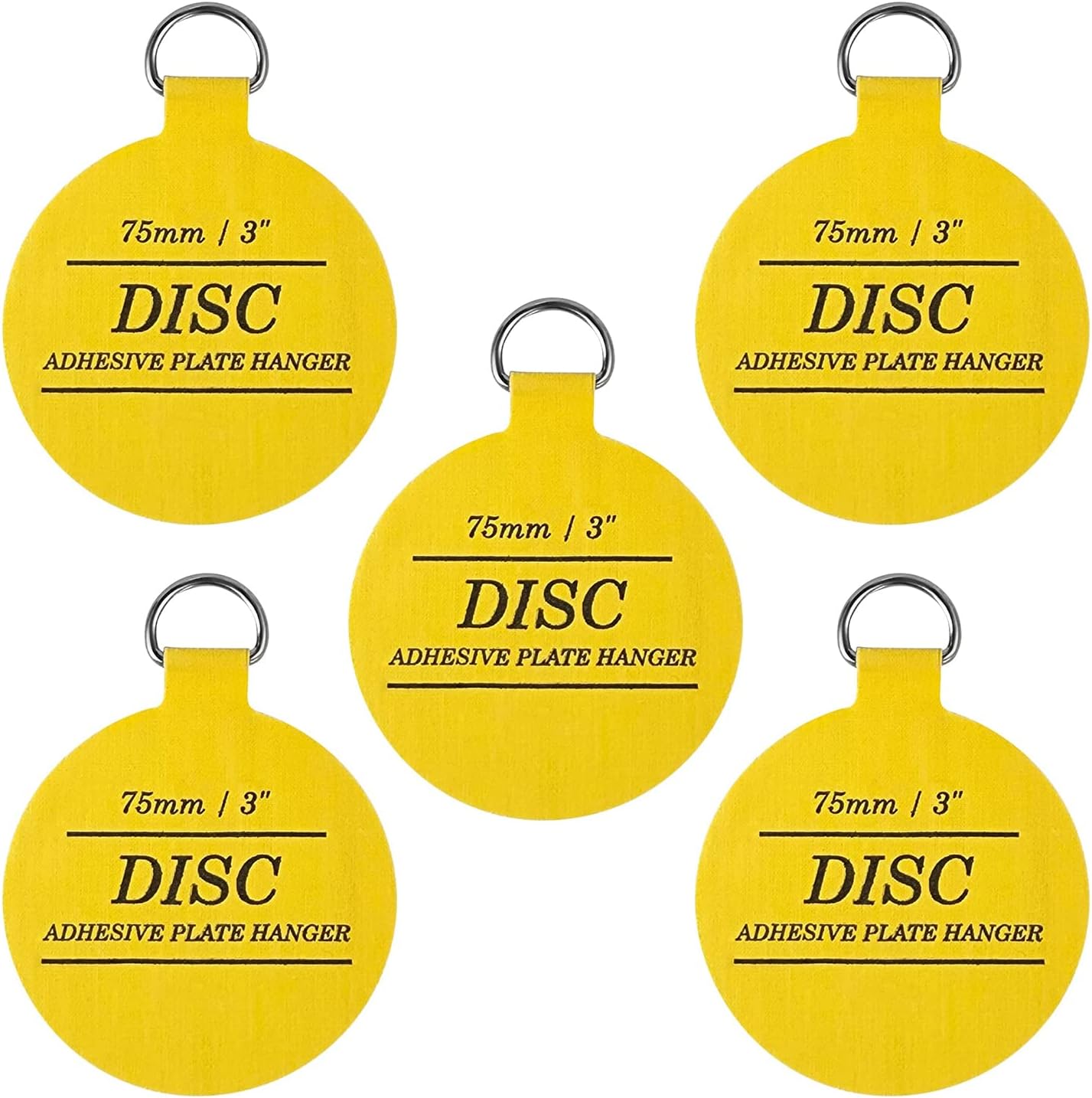 WINSOME Disc Plate Hangers for Walls Strong Invisible Plate Holder