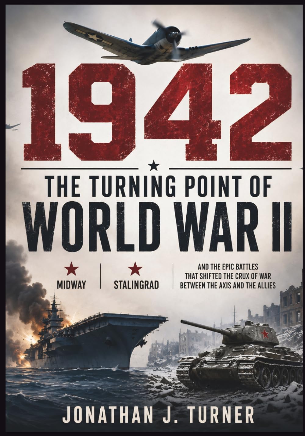 1942: The Turning Point of World War II: Midway, Stalingrad, and the Epic Battles That Shifted the Crux of War Between the Axis and the Allies