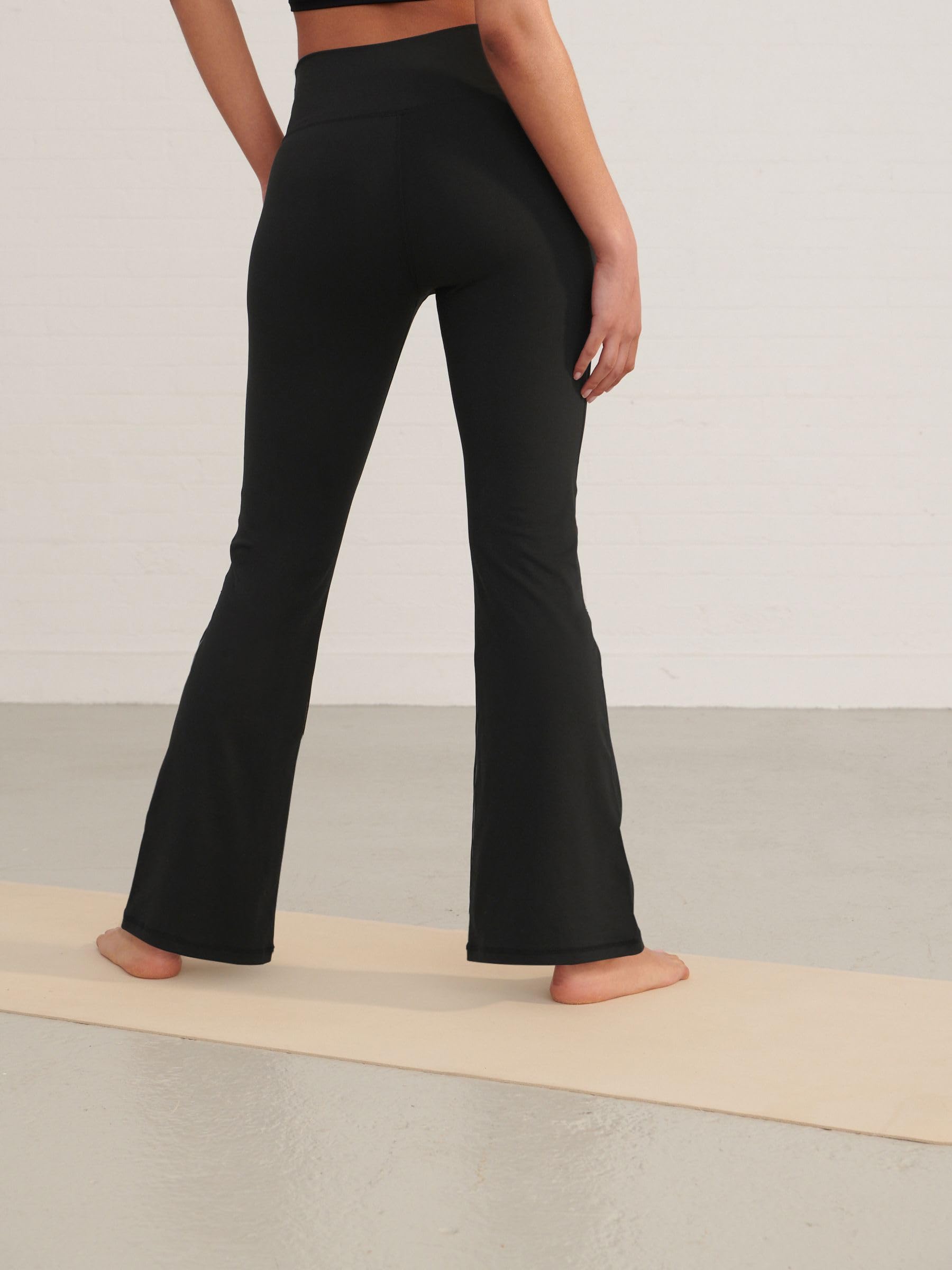 NEXT Mujeres Leggings Acampanados con Cintura Cruzada Active