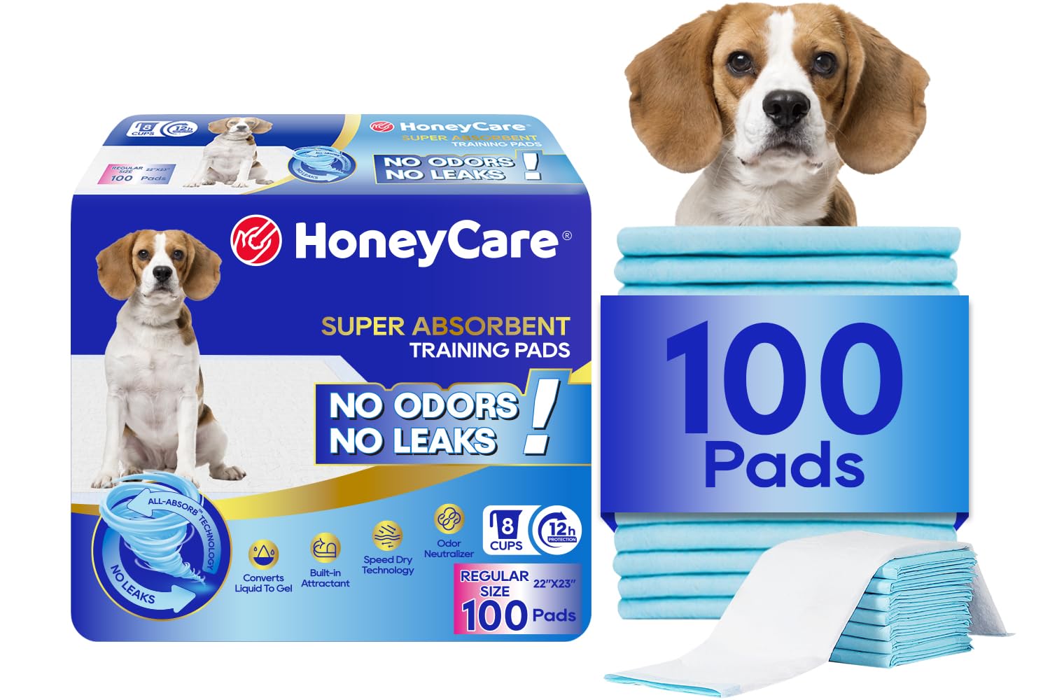 HONEY CARE All-Absorb Training Pads