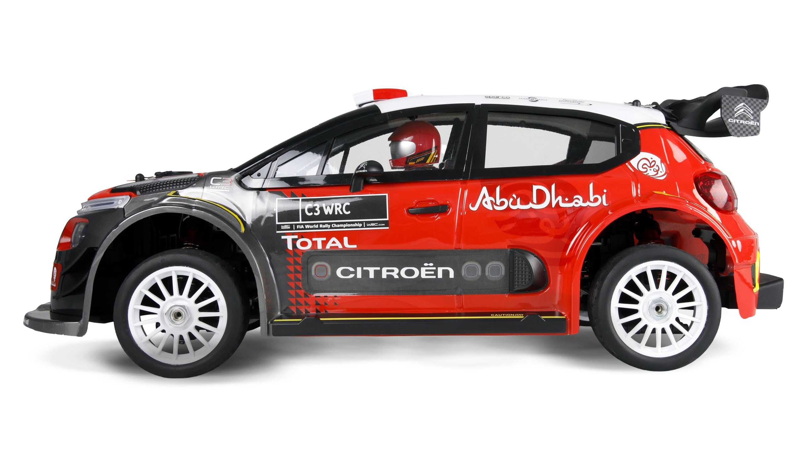 Hyper Go Citroen C3 WRC Rally sin escobillas 4WD 1:7 RTR teledirigido RC