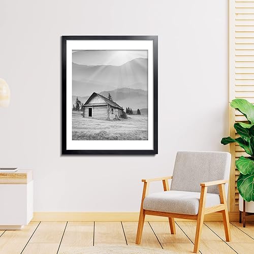 Miniatura 6 de LaVie Home - Portarretratos de 26 x 32 pulgadas, fotos de 22 x 28 pulgadas con paspartú, de 26 x 32 pulgadas sin paspartú, plexiglás pulido,