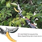 Cut and Hold Pruners 4.2-7.2 Ft Long Pruning Shears for Fruit Picking and Branches Trimming,Telescoping Tree Trimmer with Dedicated Serrations,Extendable Tree Pruner Branch Cutter