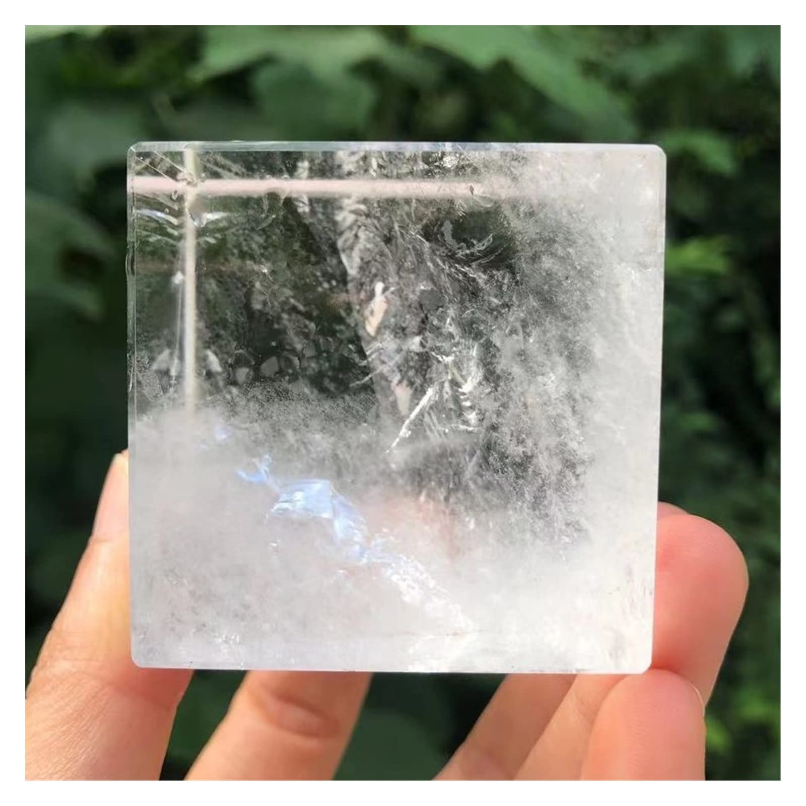 Piedras preciosas de cristal de cuarzo transparente de 4,9 cm, sólidos platónicos, piedra geométrica sagrada, artesanías talladas, adornos for hacer joyas Inicio Colecciones ( Size : One Size )