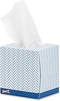 Genuine Joe 2-Ply Facial Tissue Cube Box 85 Sheets 7.9x7.5" Soft Comfortable Dust-Protected 36 Pack