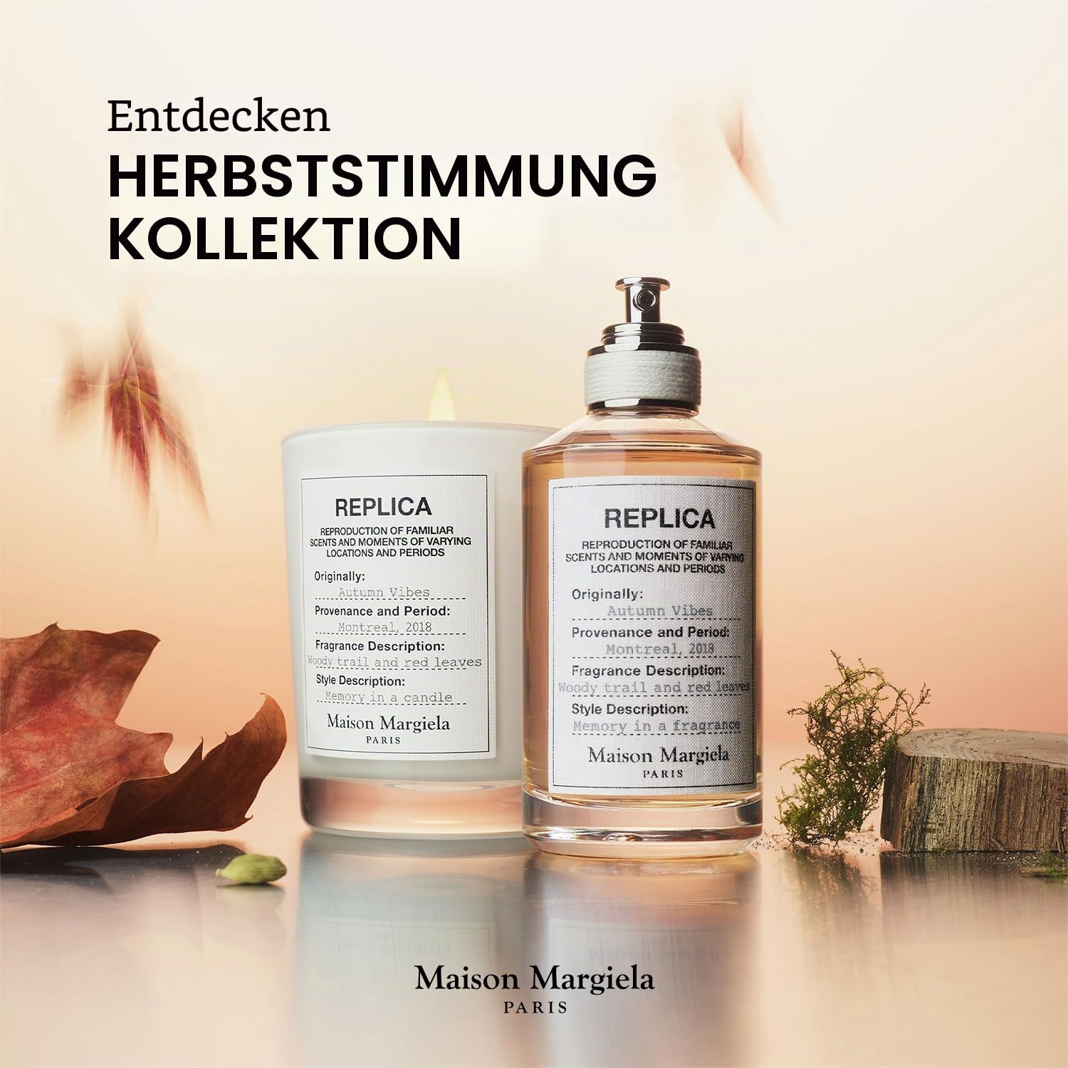 MAISON MARGIELA Replica Autumn Vibes Eau de Toilette, Unisex (30 ml)
