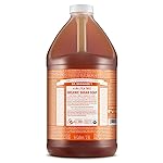 Dr. Bronner\'s - Organic Sugar Soap (Tea Tree, 64 Ounce) - Made with Organic Oils, Sugar and Shikakai Powder, 4-in-1 Uses: Hands, Body, Face and Hair, Cleanses, Moisturizes and Nourishes, Vegan