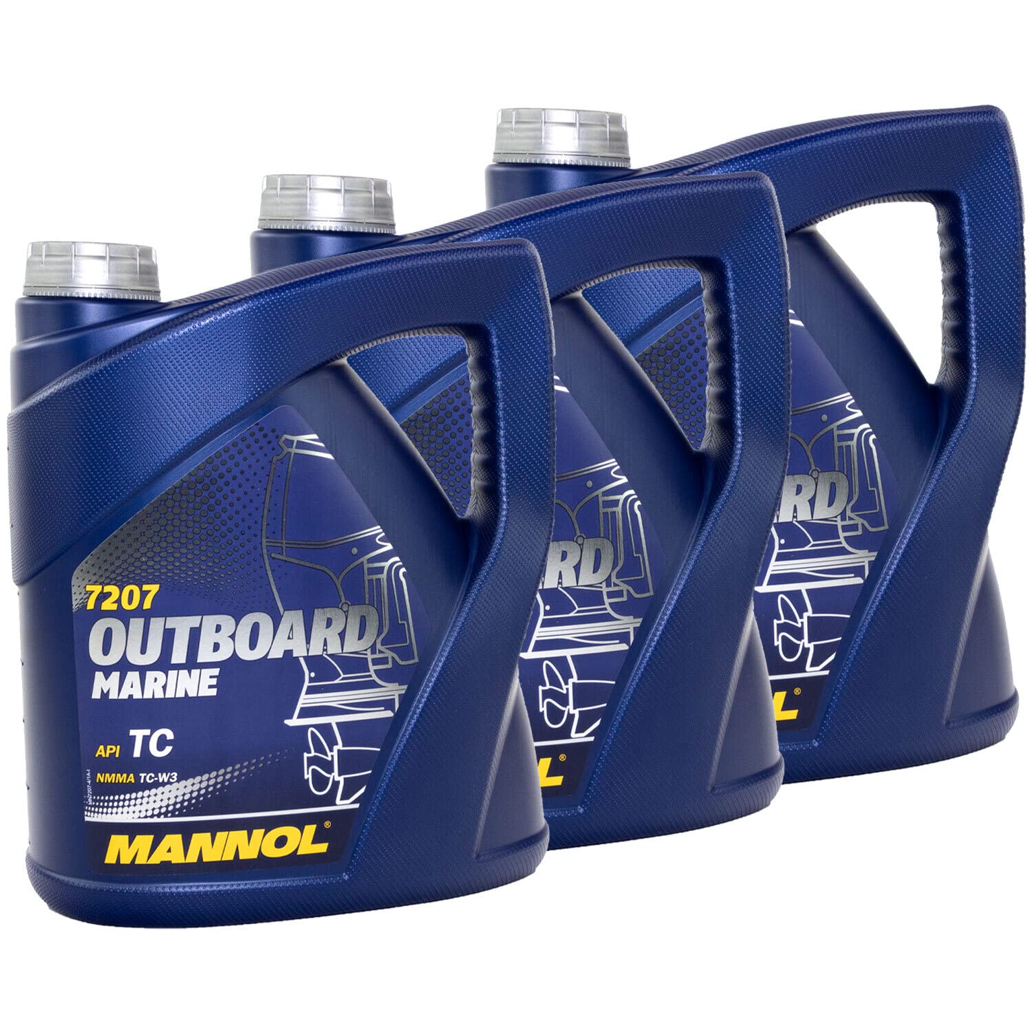 Motoröl Motor Öl Outboard Marine MANNOL API TC 3 X 4 Liter