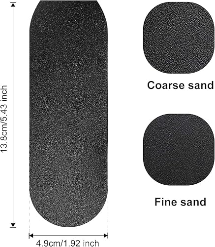 Miniatura 6 de EBANKU 150 discos de repuesto para papel de lija y broca de metal para uñas, discos de lijado autoadhesivos para lima de pie eléctrica, máquina de