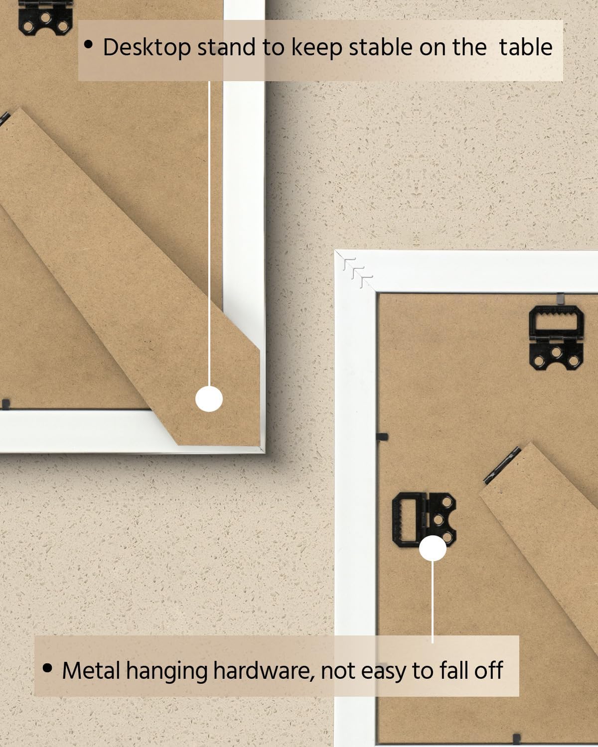 VIYYIEA Framed Wall Art Set Dried Botanical Canvas Prints Wall Decor Bathroom Art Aesthetic Modern Wall Pictures Minimalist Floral Home Decor for Living Room Bedroom Office 10x12 Inch