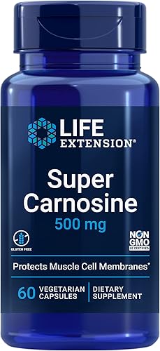 Miniatura 1 de Life Extension Super Carnosine 500 mg, 60 cápsulas vegetarianas