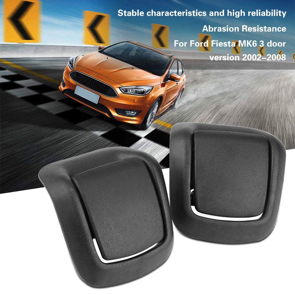 Maniglia Reclinabile Sedile Auto Anteriore Sinistra E Destra 1417520+1417521 - Per MK6 3 Porte 2002-2008 - Ricambio In Plastica Nera