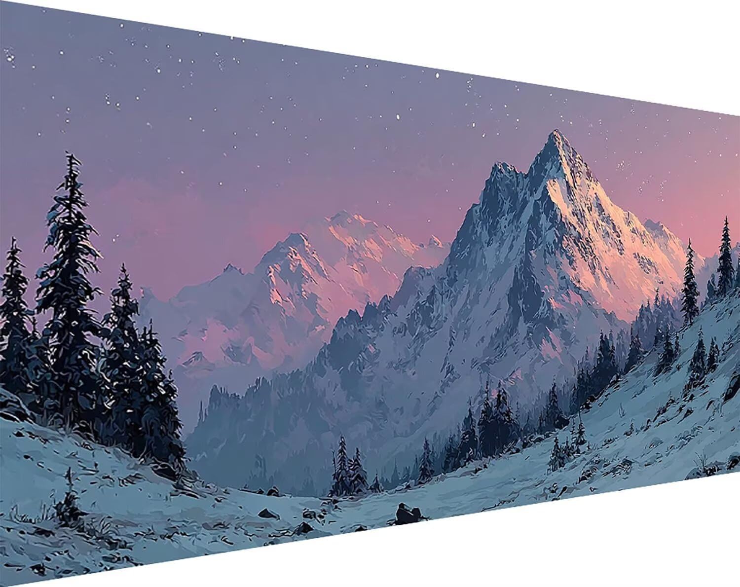 Snow Mountain diamentowe zestawy artystyczne dla dorosłych, malarstwo diamentowe, krajobraz, kryształ, zestawy artystyczne, dla dorosłych, dzieci, DIY, 5D, okrągłe, pełne wiercenie, klejnot, kropki