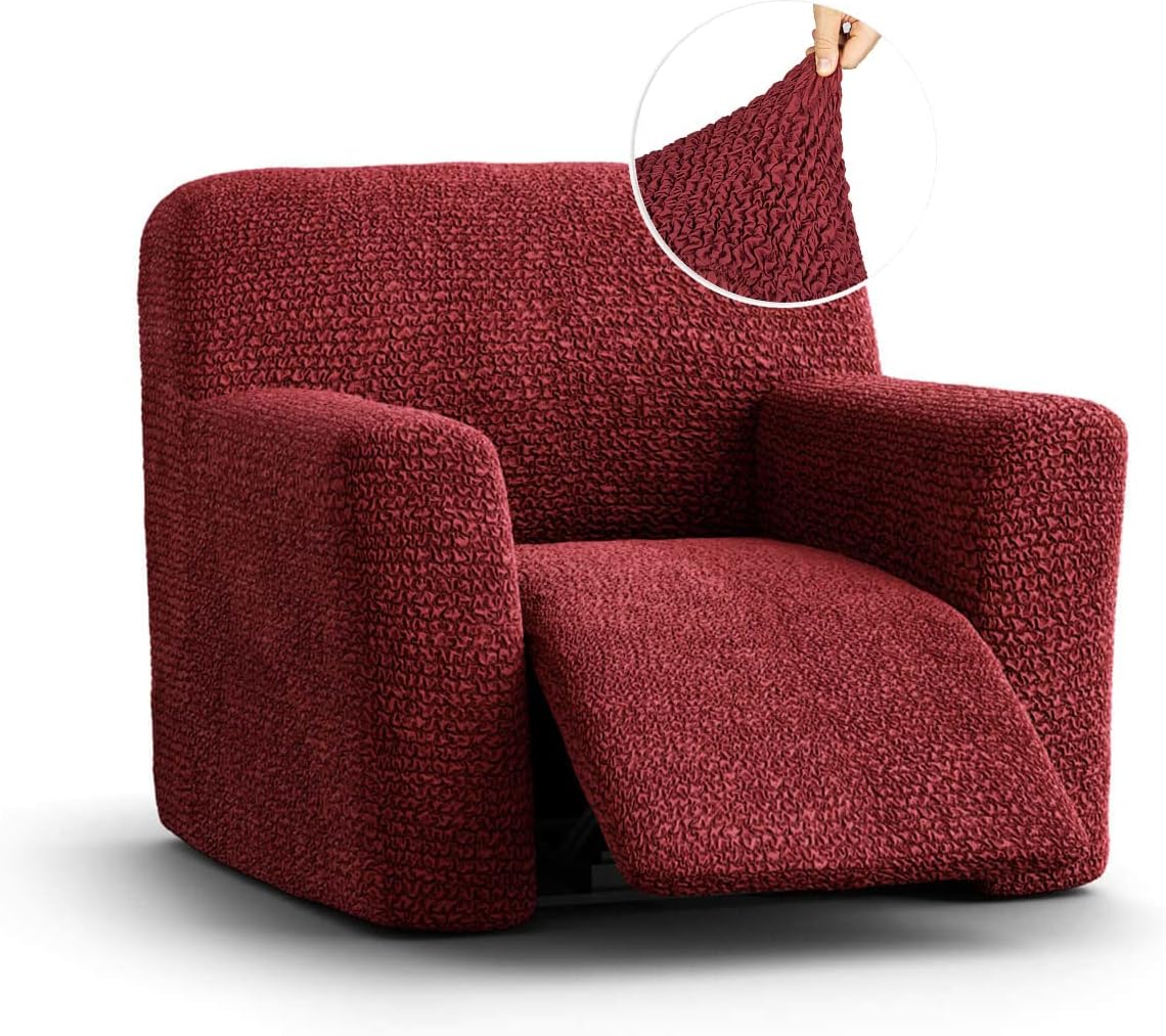 Recliners Cover Chair Recliner Slipcover Soft Polyester Fabric