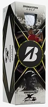 Bridgestone Tour B-X Tiger Woods Edition Golf Balls White, 3pk 1 Sleeve 2024 s
