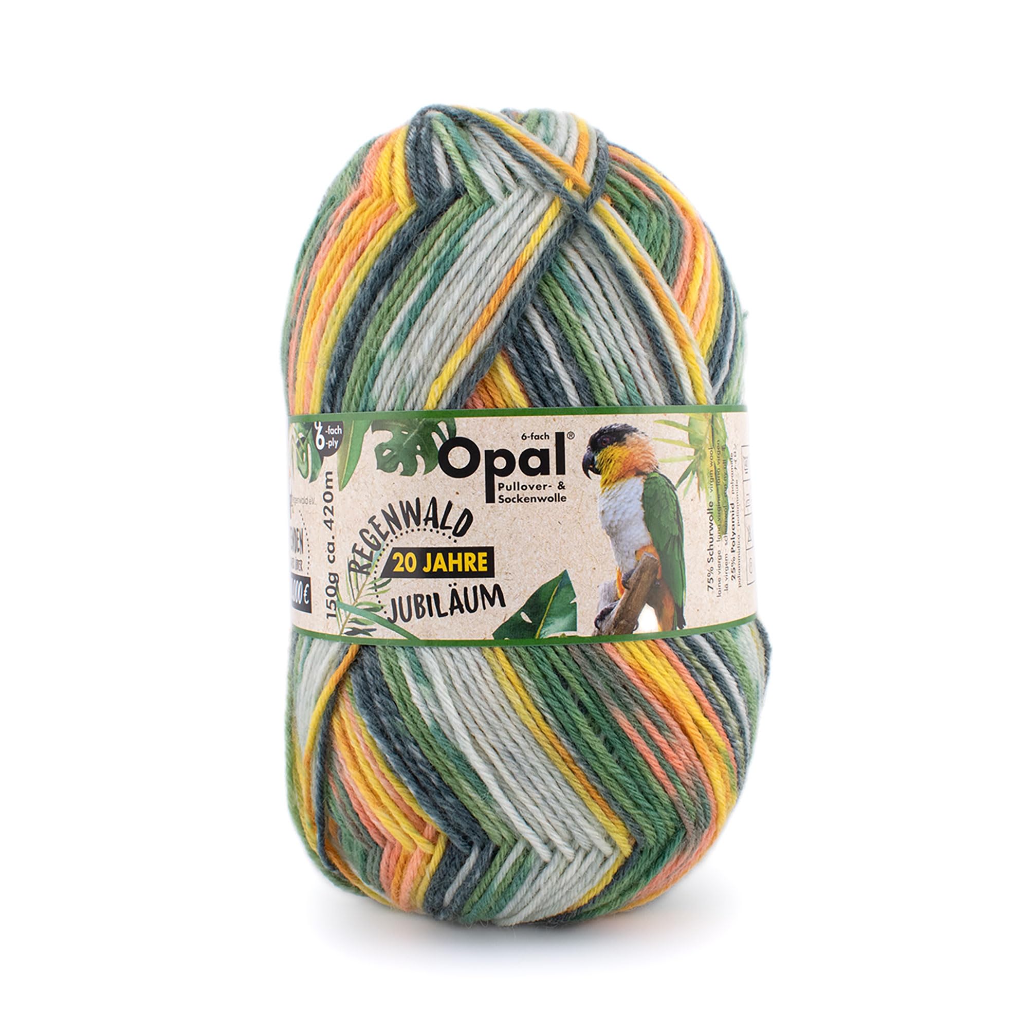 Amazon | 毛糸 ソックヤーン Opal オパール Regenwald20(レーゲン