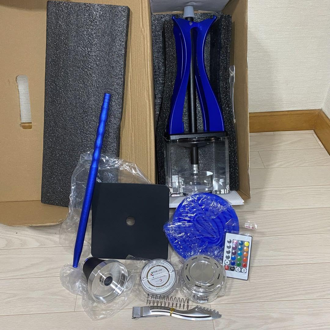 Amazon.co.jp: バイカラーシーシャバックスタイプ ブルー×ブラック 