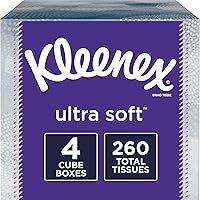 Vista 10 de Kleenex - Pañuelos faciales ultrasuaves, 1 caja plana, 110 pañuelos