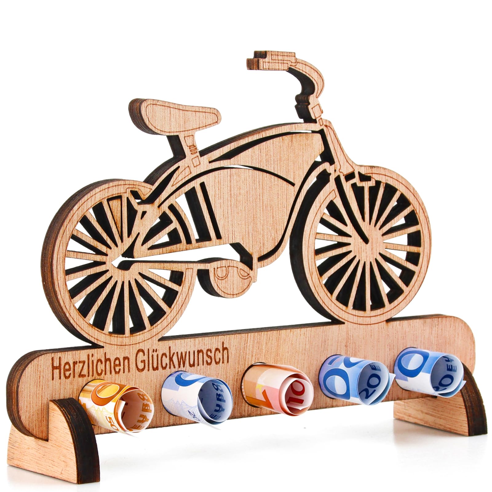 Binggunyo Original Birthday Gifts Made of Wood, Burger Birthday Card, Wooden Birthday Cards in Various Patterns, Wooden Birthday Cards in Various Patterns (zixingche)