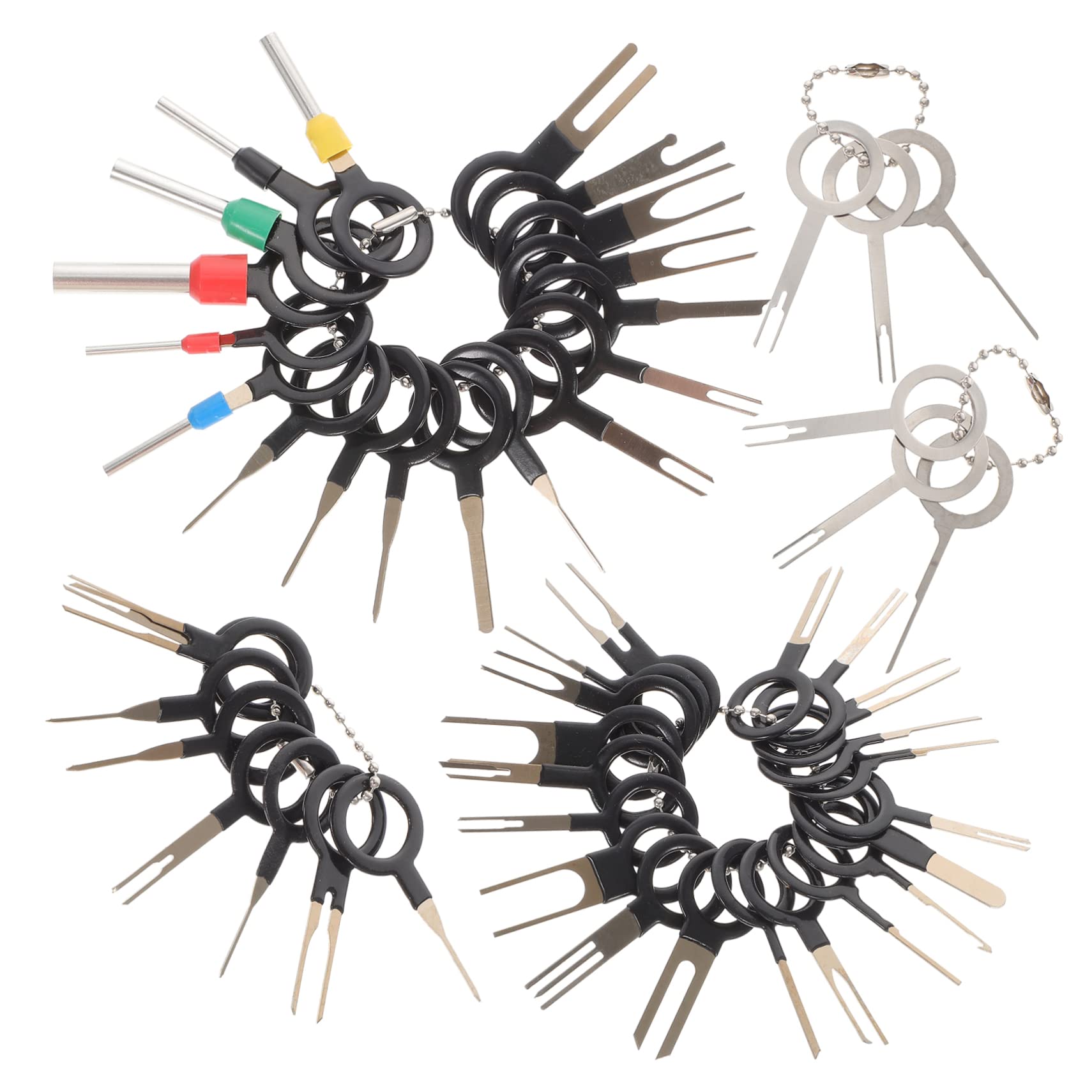 Alipis 73Pcs Terminal Removal Tool Kit Auto Depinning Specialty Tools for Easy Wire Harness Connector Maintenance Durable and Design Effortless Terminal