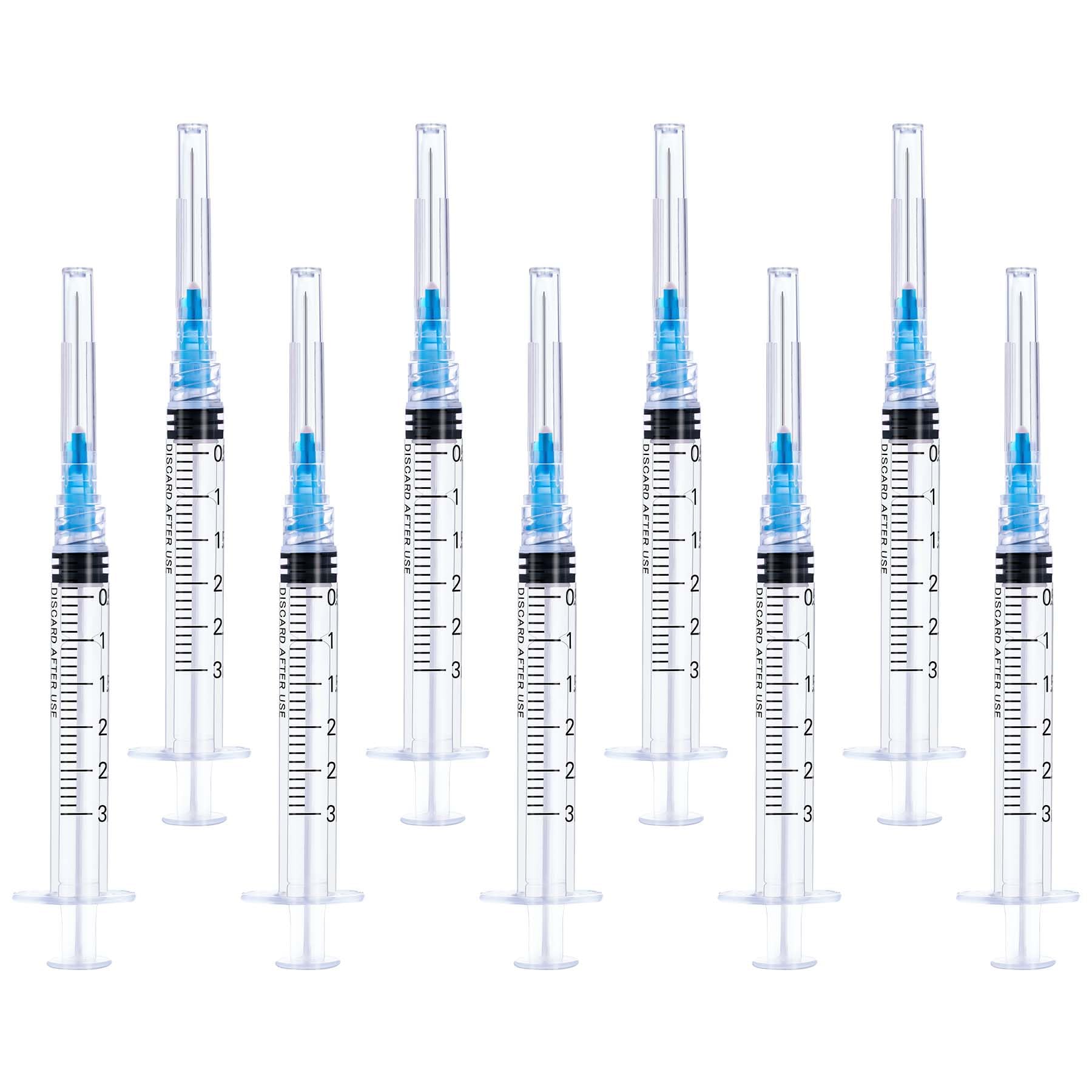 1ml Syringes with 25G 1inch Needle,100 Pack — Amazon image 10