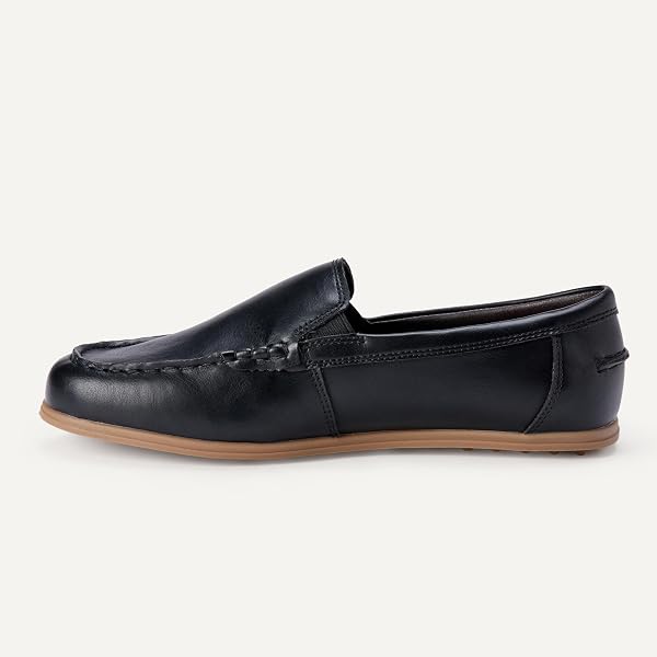 Amazon Essentials Boys' Slip-On Moc Toe Loafers with Memory Foam - 3