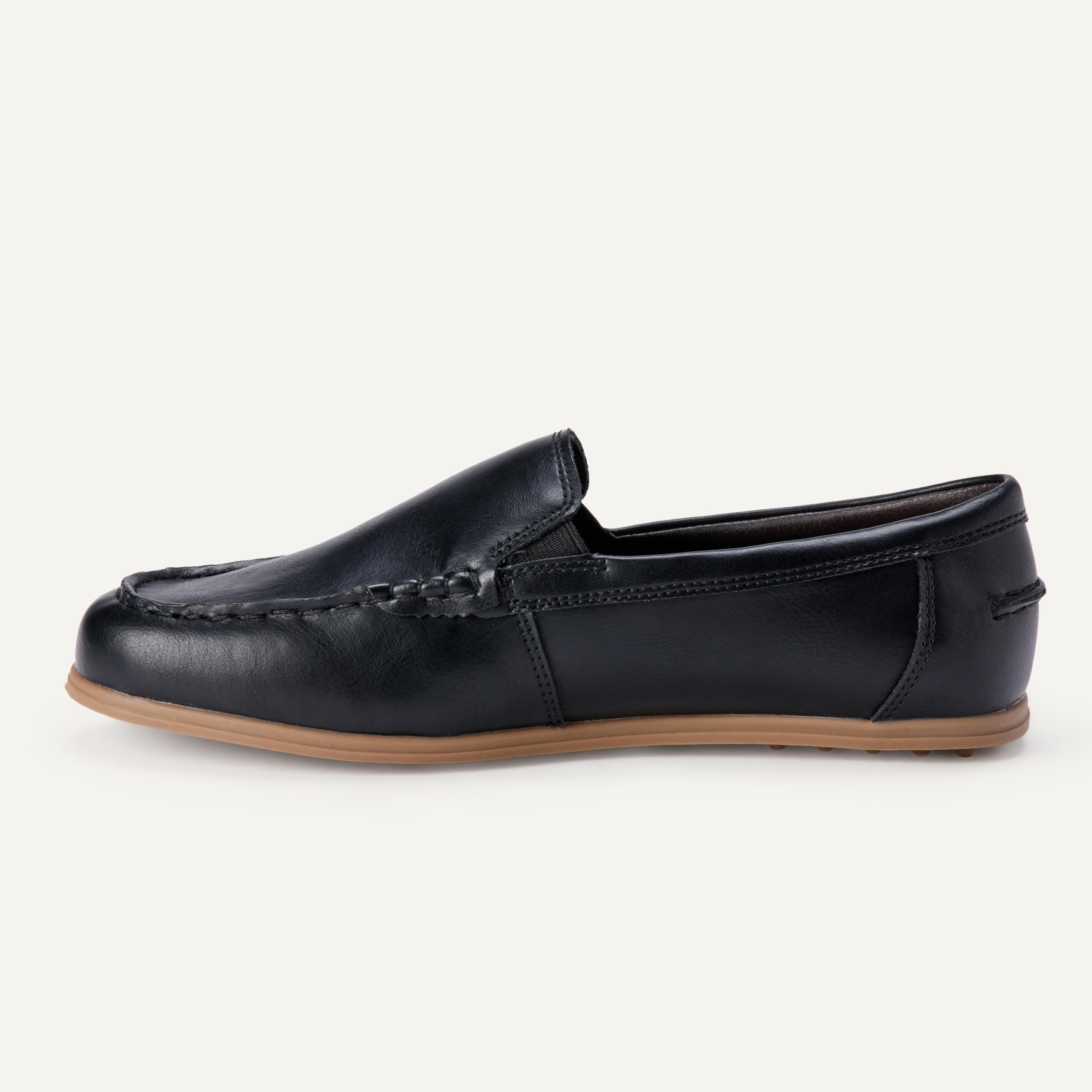 Amazon Essentials Boys' Slip-On Moc Toe Loafers with Memory Foam — view 3