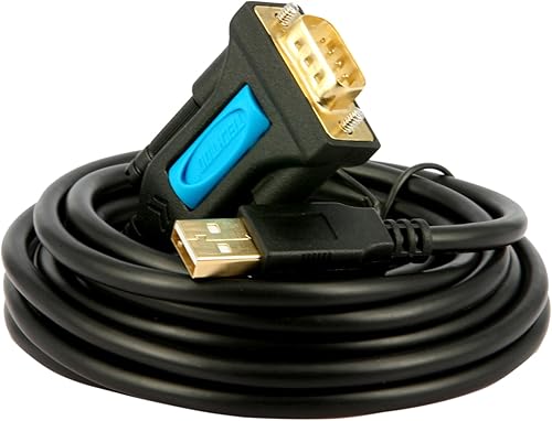 Miniatura 4 de Adaptador USB 2.0 a serie RS232, convertidor de cable serie USB con chip Prolífico chapado en oro para Win108.187VistaXP2000AndoridLinuxMac OS X10.6