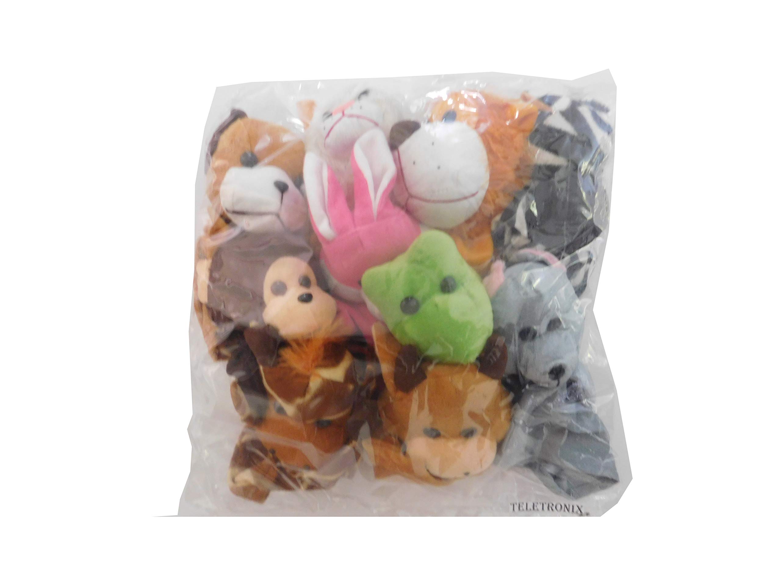Discount Offer on Tiny Animal Puppet Toy for Kids_Multicolor (Set of 10 Pcs)