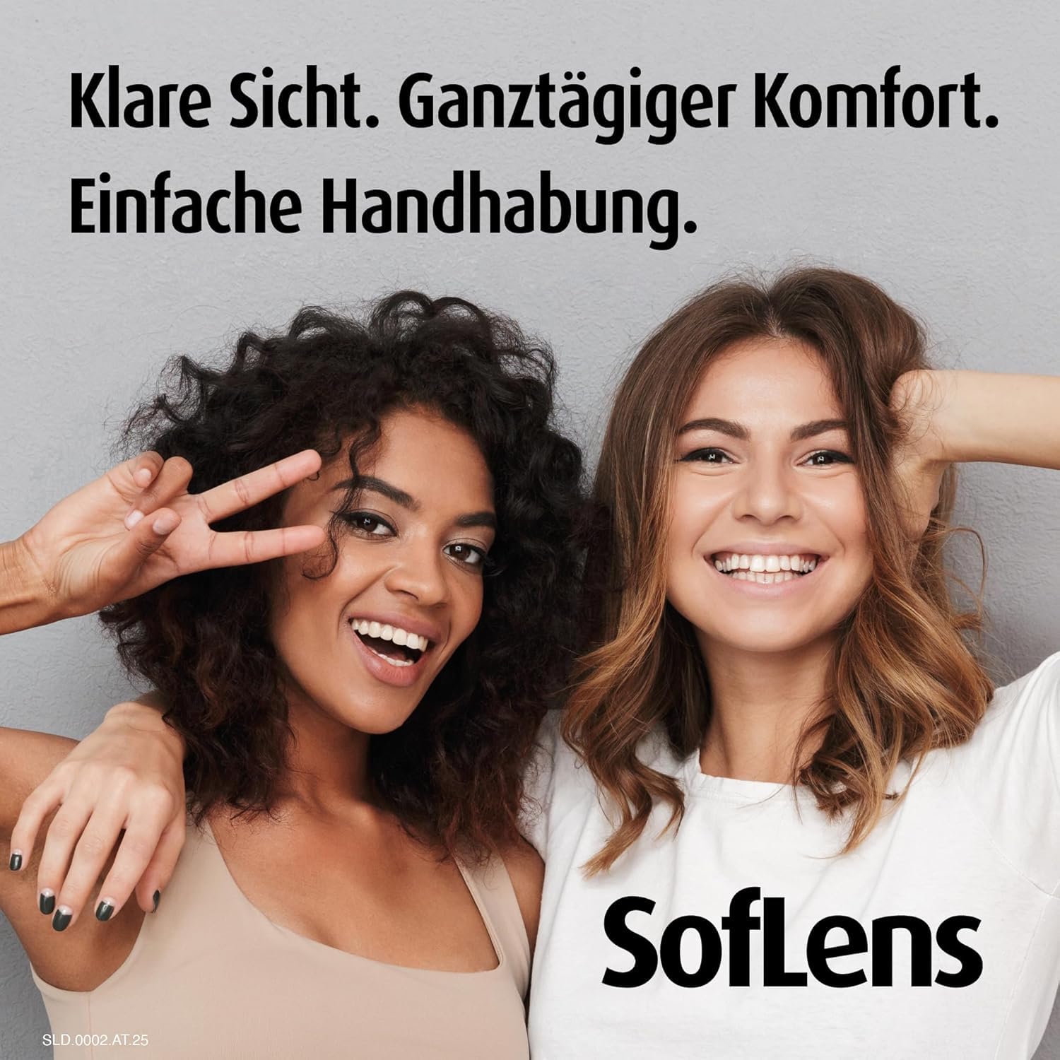 Bausch + Lomb SofLens Daily Disposable Tageslinsen, sphärische Kontaktlinsen, weich, 90 Stück BC 8.6 Mm / DIA 14.2 / -2.50 Dioptrien