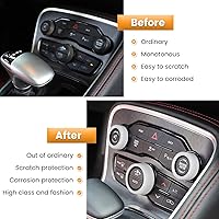 Vista 4 de Interruptor de aire acondicionado, perilla de botón de CD para Dodge Challenger Charger Chrysler 300 300s 2015-2024, para Ram 2013-2018, accesorios