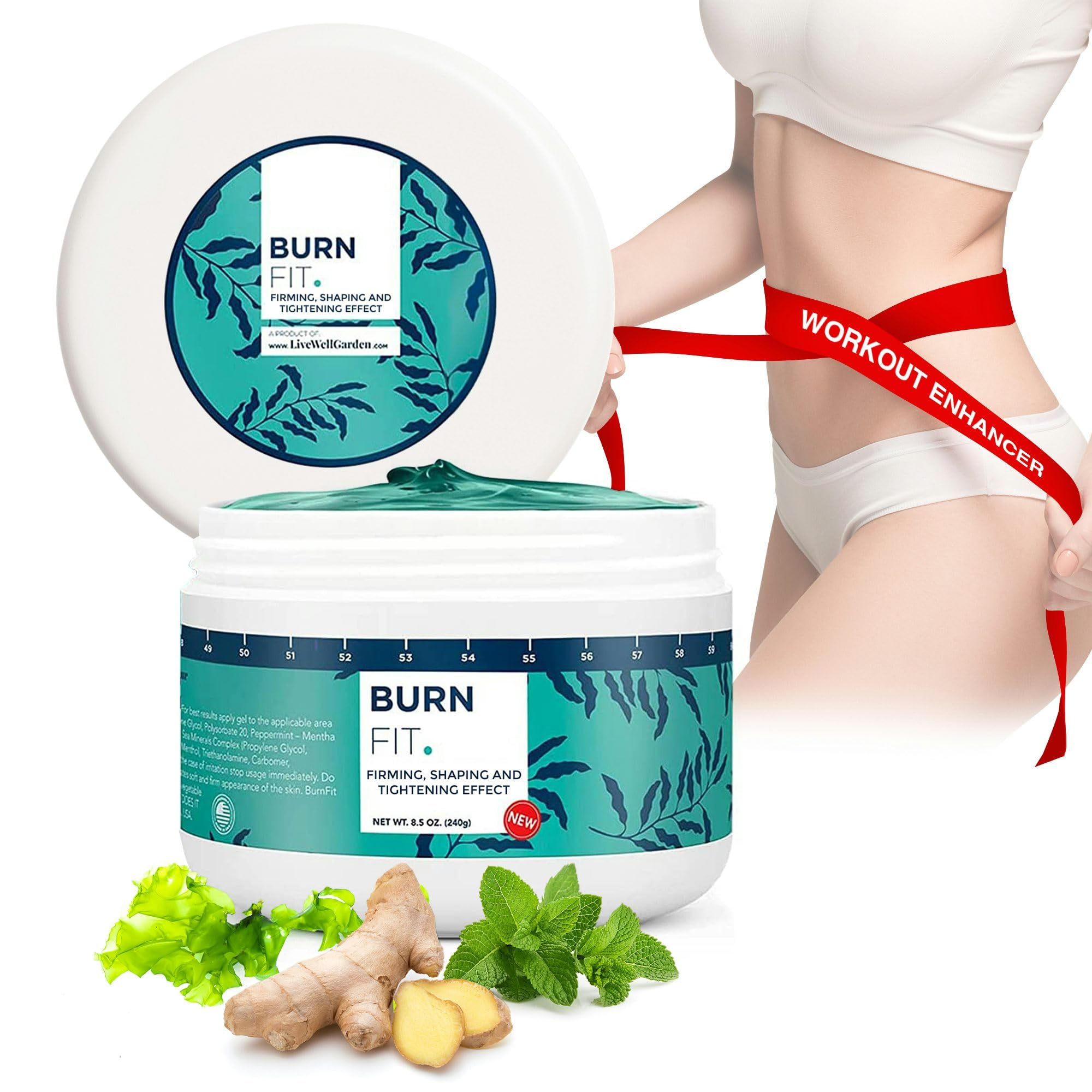 Amazon.com: Burn Fit Body Gel, Lightweight Anti-Cellulite Workout 