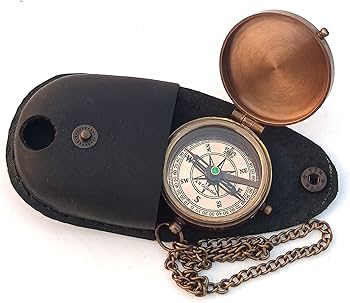 Amazon.co.jp: A H Collection 真鍮製航海コンパス アンティーク