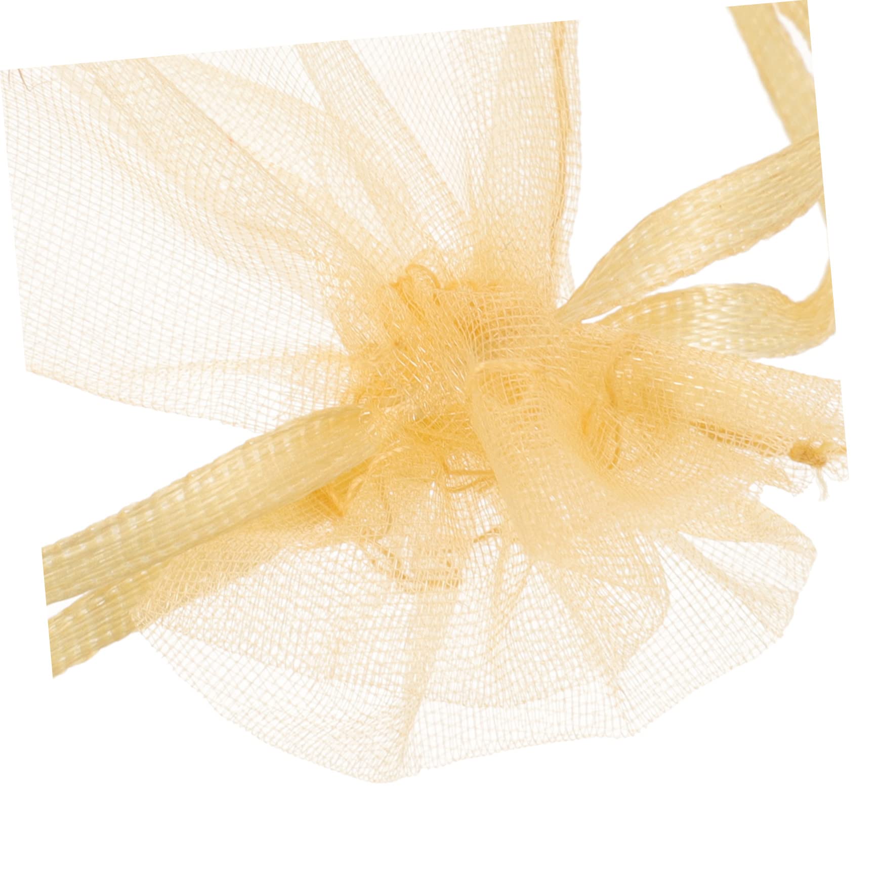 Didiseaon 500 Pz Eugenio Sacco Di Sabbia Piccole Borse Per Gioielli Sacchetto Bomboniera in Organza Bustine Sacchetti Piccolo Sacchetto Con Coulisse Borse a Rete Golden Tessuto