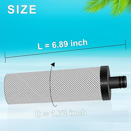 Miniatura 6 de Water Fiter - Filtro de cabezal de ducha AQUAYOUTH 2.0, sistema de filtro de cabezal de ducha de carbono, elimina metales pesados y cloro (paquete