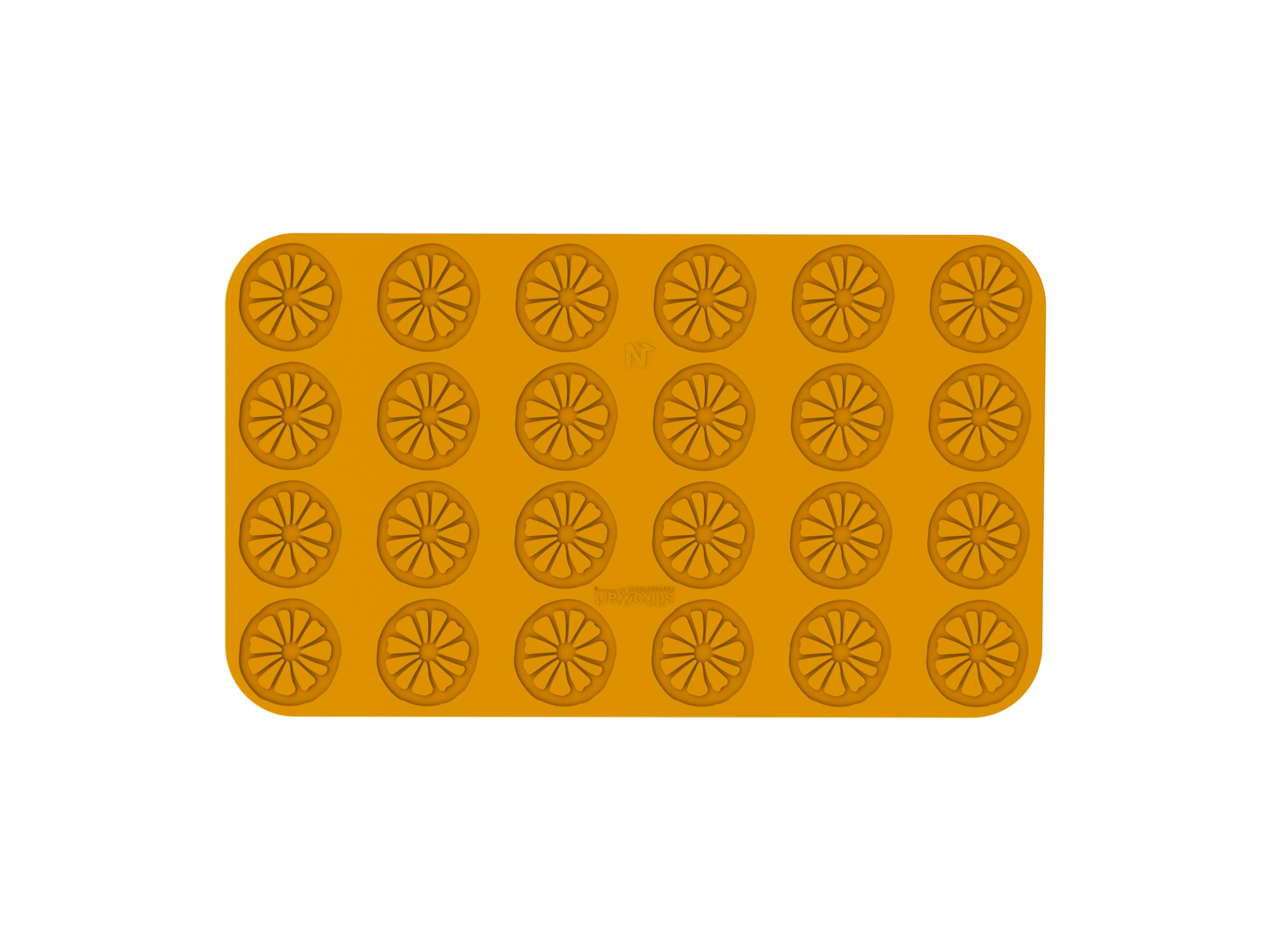 silikomart Moldes de Silicona para Catering NARANJA Y LIMÓN ø60 H 2 MM Accesorios Profesionales para Cocina y Repostería Moldes para Horno Decoraciones Dulces