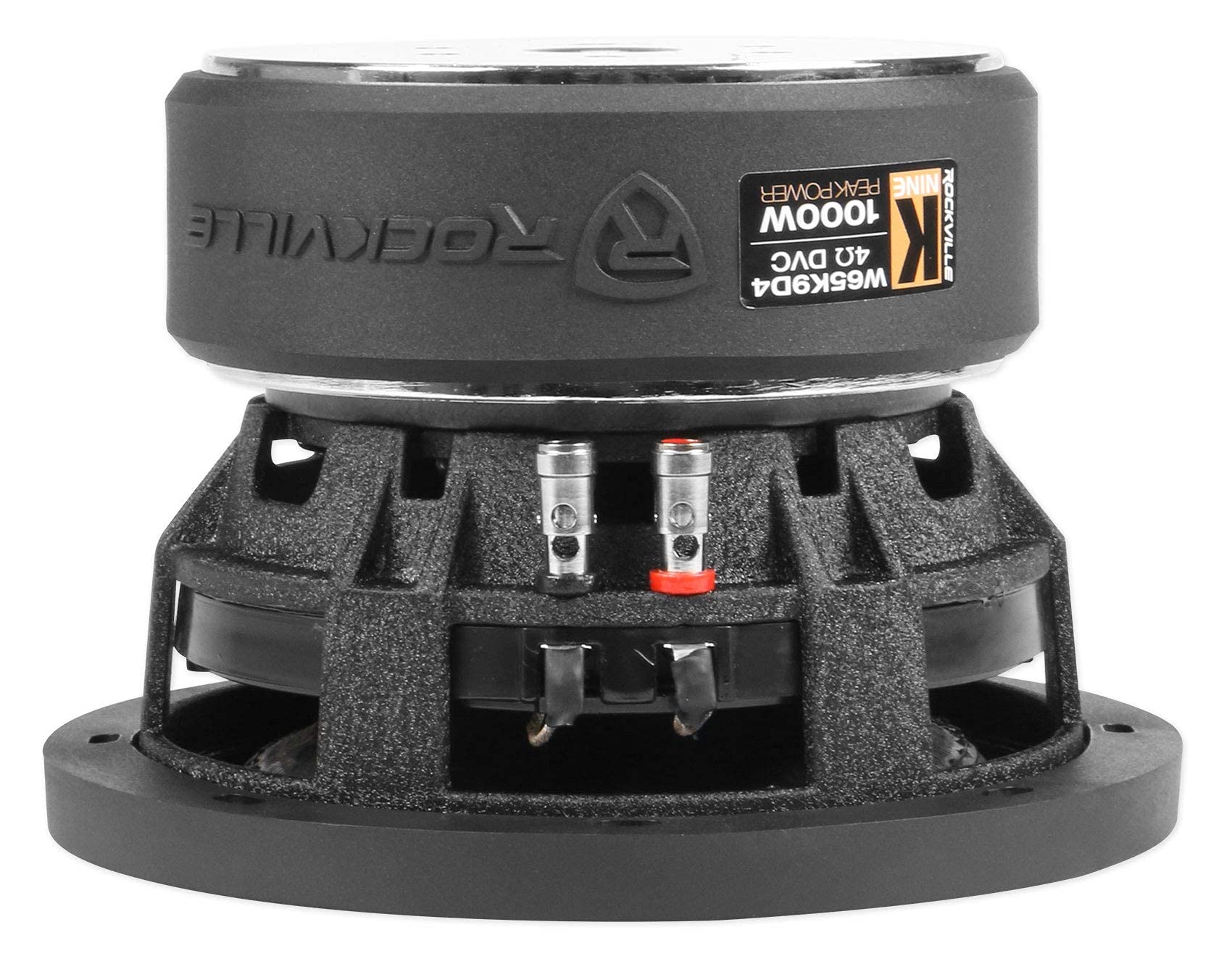 ROCKVILLE W65K9D4 DVCサブウーファー 1000W Amazon.co.jp: (2) Rockville W65K9D4 6.5インチ 1000ワット カー