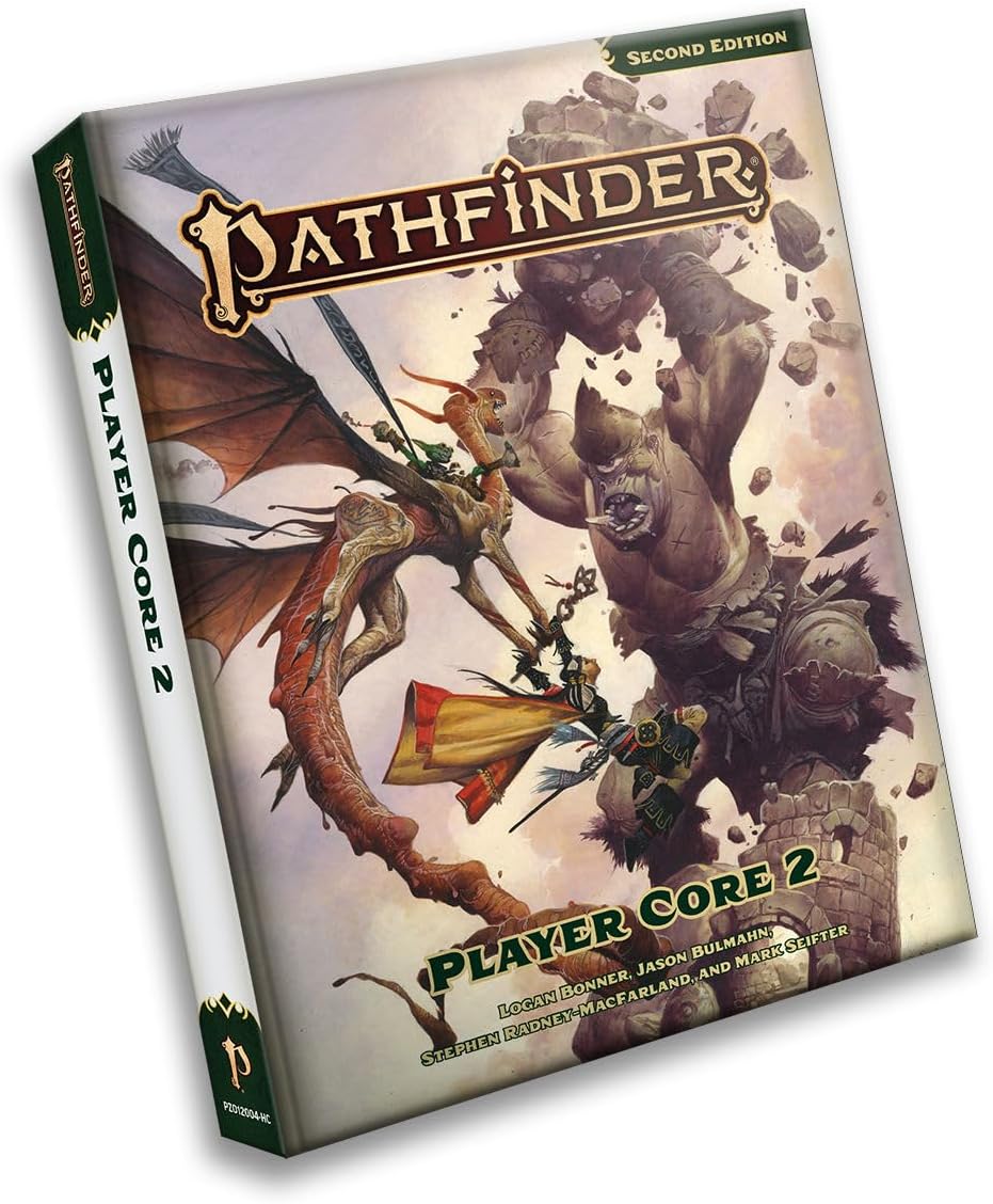 - Pathfinder Player Core 2 Hardcover - Second Edition Remaster RPG Rulebook | 8 Classes | 40+ Archetypes | 320 Pages | Ages 16+ | Tabletop Gaming