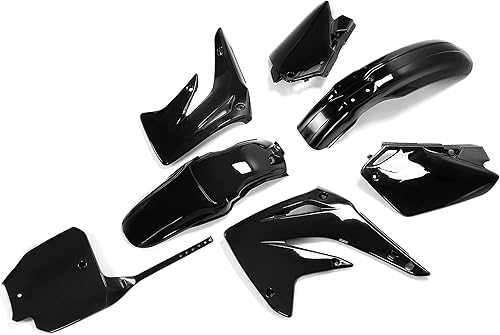 Miniatura 8 de HECASA Kit completo de plástico de repuesto compatible con Honda CR85R 2003-2007 (blanco)