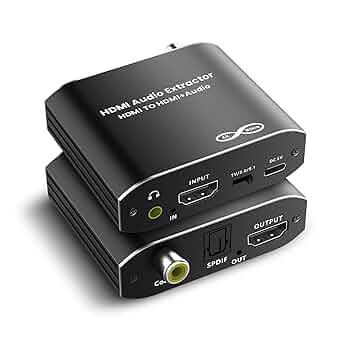 Amazon.co.jp: avedio links 4k HDMI音声分離器 光デジタル/同軸