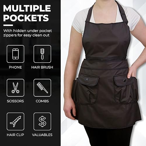 Miniatura 5 de CHARLENE Courtney Convertible Zip Delantal #9044