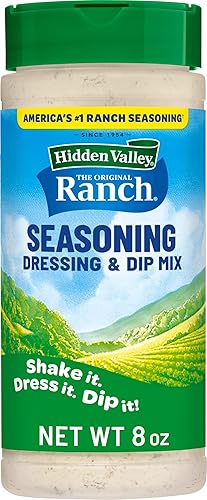 Miniatura 1 de Hidden Valley Original Ranch - Mezcla de aderezo y condimento para ensalada sin gluten apto para keto 1 bote el paquete puede variar