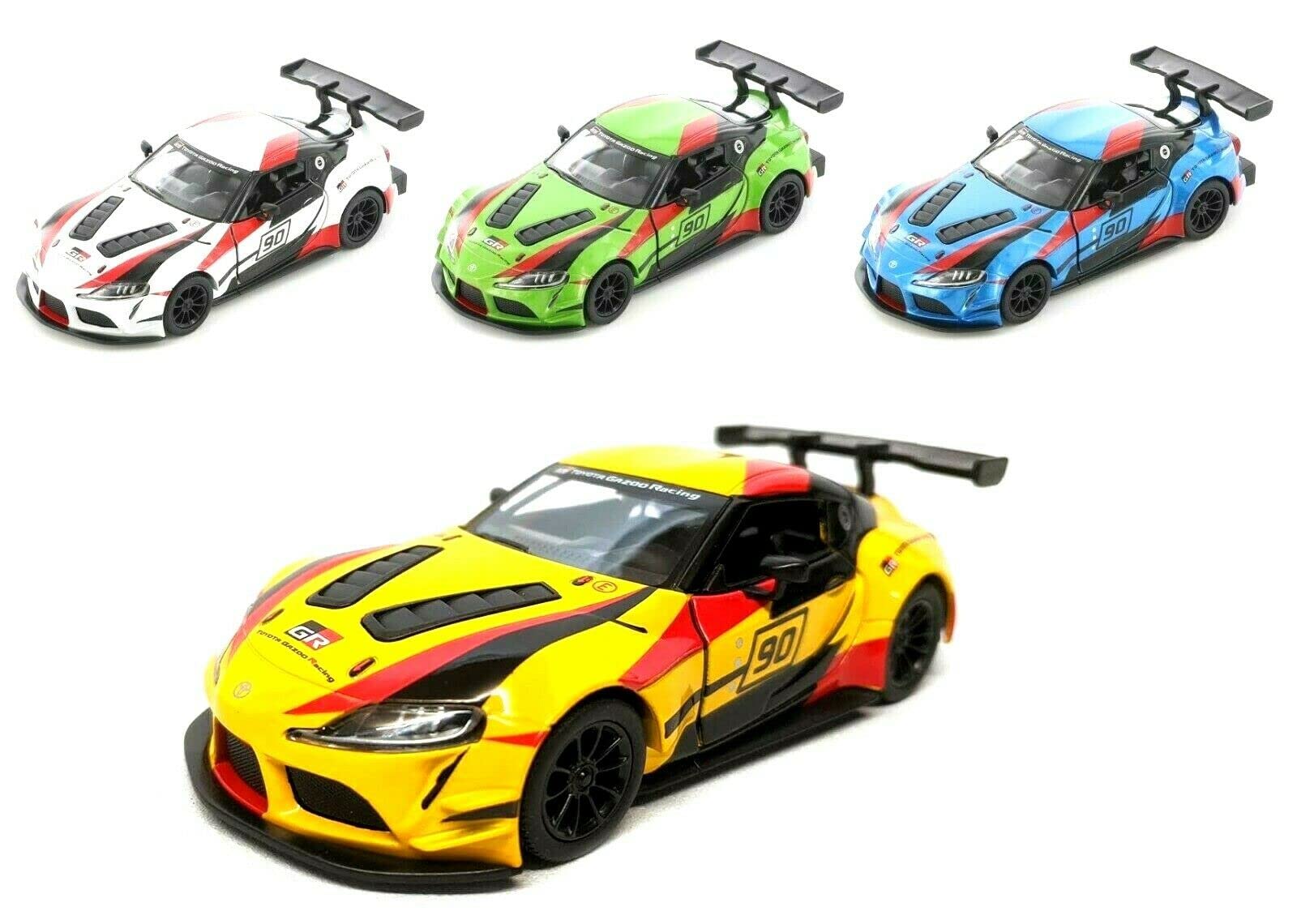 Buy KandyToysDiecast Metal 1:36 Scale Toyota Supra Racing Concept ...