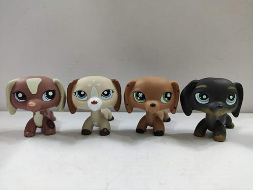 4 piezaslote Littlest Pet Shop LPS16313251491 perro salchicha perro niño juguete disponible en Yaxa Colombia