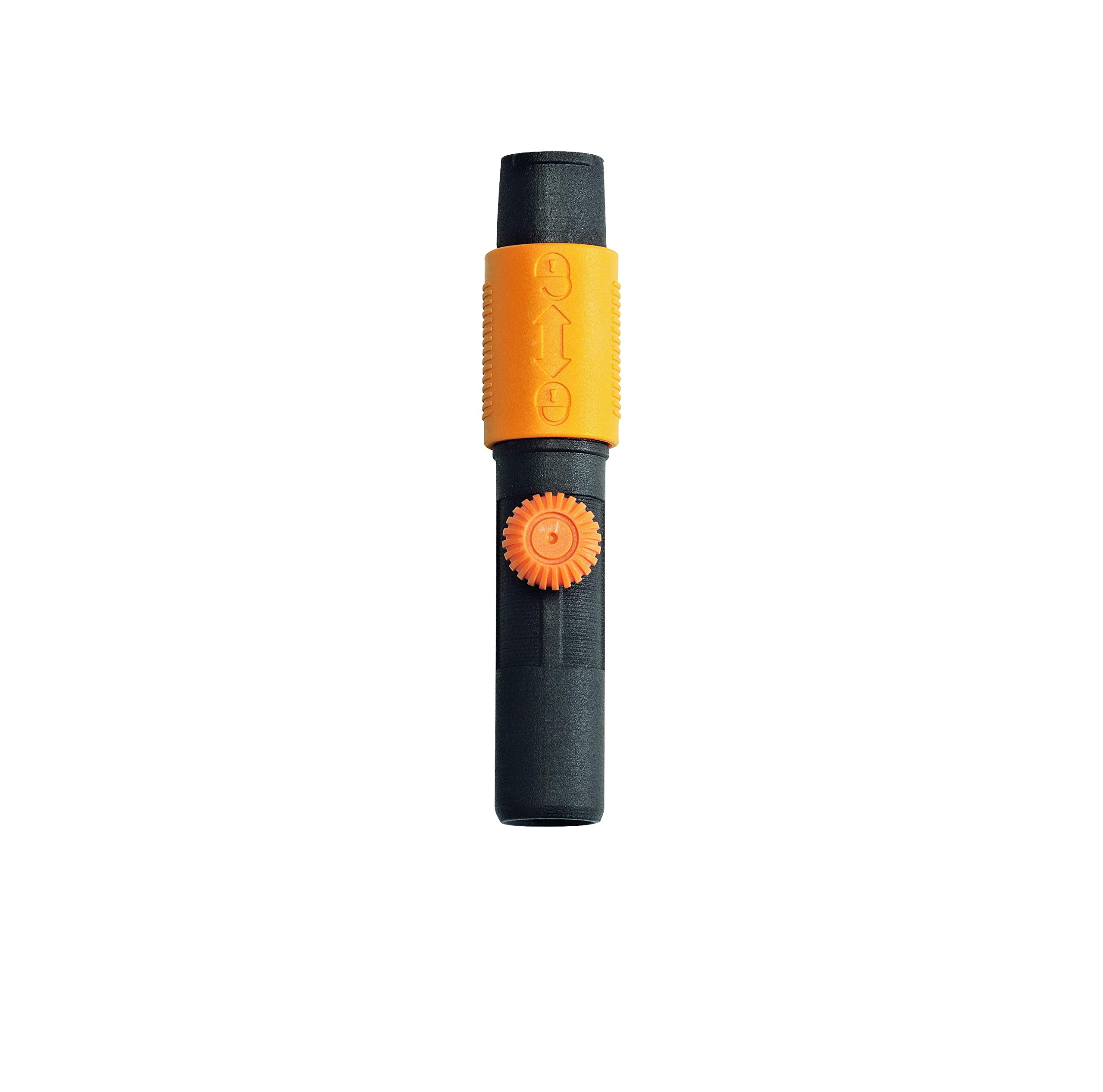 Fiskars QuikFit 1000617 tüm bahçe aletleri kafalarının kullanımı için evrensel adaptör, QuikFit saplarını diğer üreticilerin cihaz kafaları ile kombine etmek için, uzunluk: 17 cm, plastik,
